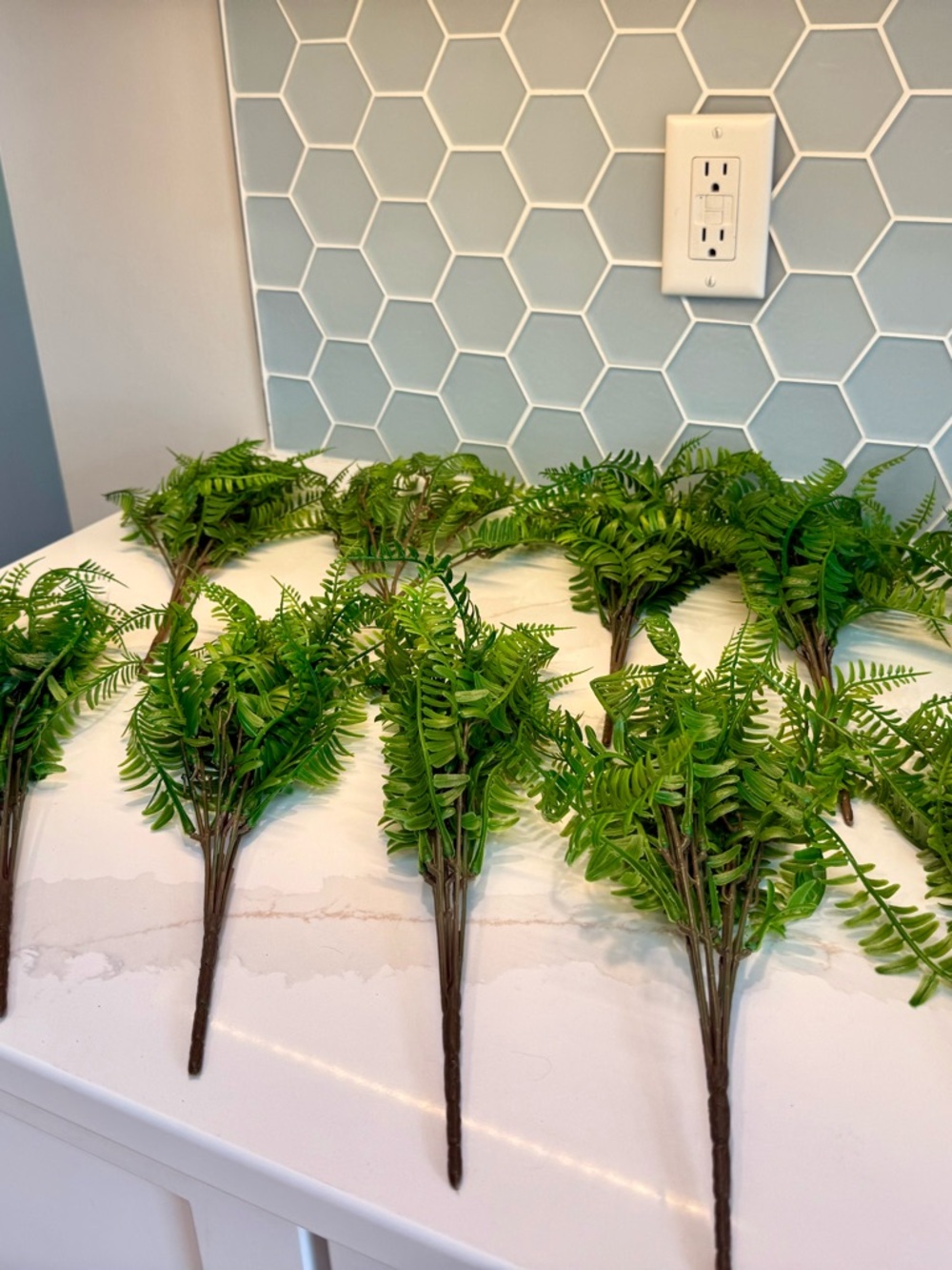 Artificial Boston Fern Pick Bundle - Green Home Accents Decor